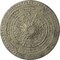 Ekena Millwork Naple Ceiling Medallion (Fits Canopies up to 3 3/8"), 37 1/2"OD x 3 3/8"P, Castle Stone Crackle CM37NACSC - alternate 1